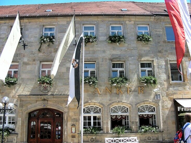 Hotel Goldener Anker بايروث المظهر الخارجي الصورة